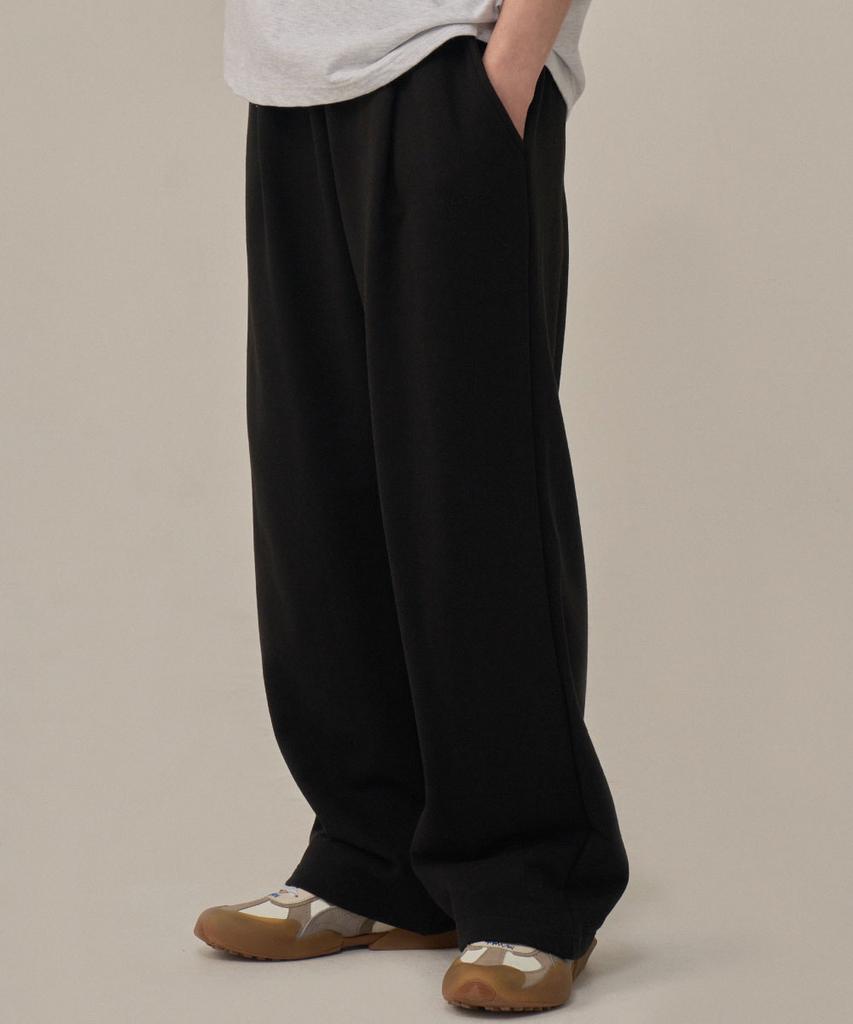 BONATSPALETTE Bp One-Pleat Wide Sweatpants_5 Colors