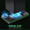 CODOGOY Vertical Charging Stand with Cooling Fan for Xbox Series Console and Dual Controller Charging Station Dock Accessory with 3 USB Ports X/S