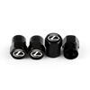 4Pcs Aluminium Car Wheel Tire Valve Cover Dust-proof Decorative Caps Accessories For Lexus RX350 IS250 IS350 GX460 ES350 GS350CE7 