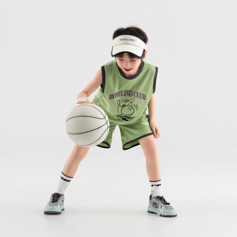 Boys' Summer Basketball Vest & Shorts Set