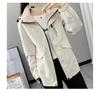 Women's Outdoor Hooded Waterproof Windbreaker Jacket