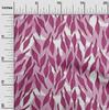 oneOone Cotton Cambric Dark Rose Brown Fabric Leaves Dress Material Fabric Print Fabric By The Yard 42 Inch