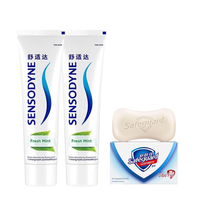 

Safeguard Soap & Toothpaste Family Set