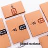 Quaderno Xitong Vintage con Fibbia in Ecopelle, 25K