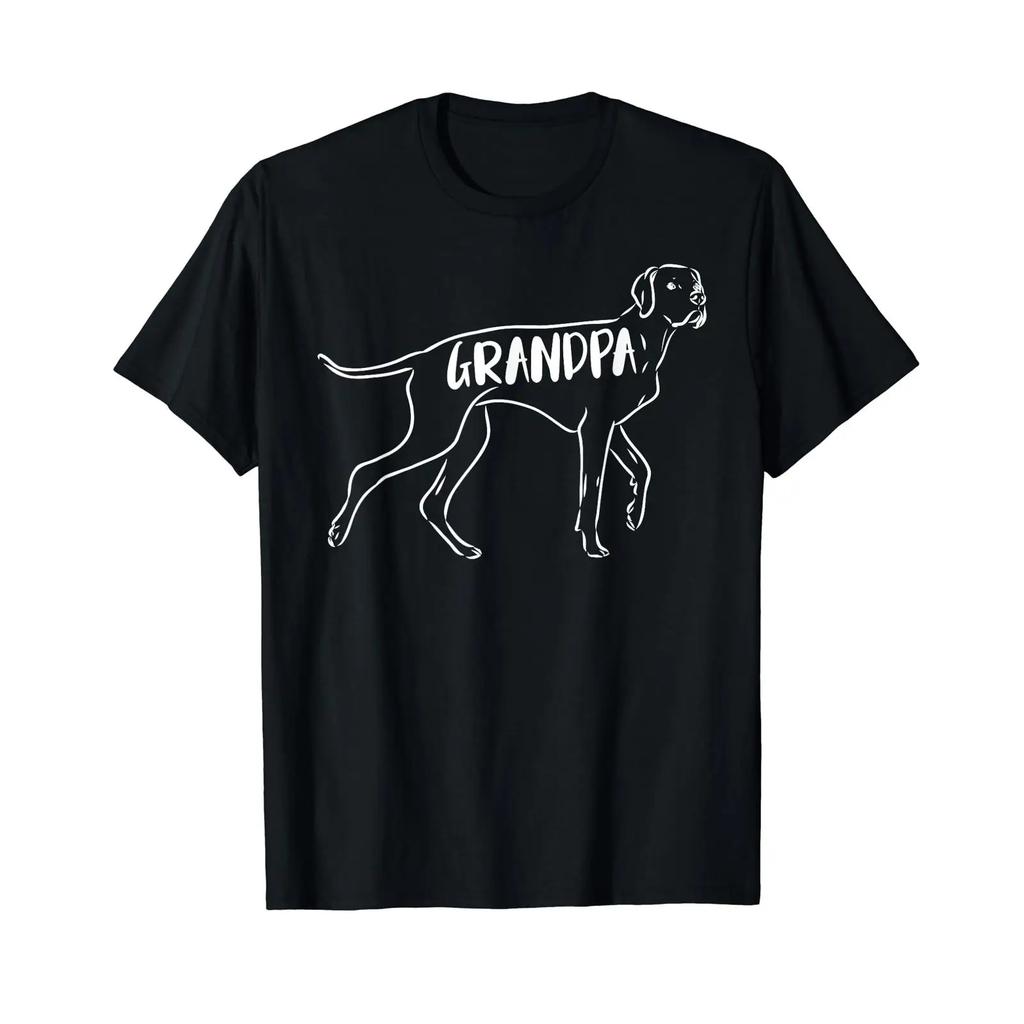 Pointer Grandpa Funny Gerunisex Shorthaired Dog Lover T Shirt Vintage Stylish Graphic Casual Comfortable Slightly Unisex