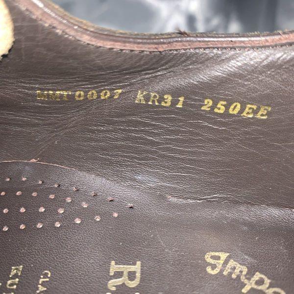 REGAL Wingtip Business Shoes Kumgang Model Size 25.0 Brown(USED)