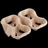 WS Biodegradable Paper Pulp Drink Carriers