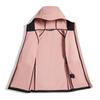 Couple Autumn and Winter Solid Color Large Size Hooded Soft Shell Jacket Sports Outdoor Cycling Fishing Suit Thick Jacket