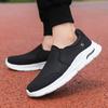 Sneakers new comfortable soft-soled walking shoes fly-woven breathable men's shoes one-pedal cover lazy shoes