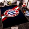 Bayern Munich Logo Themed Rug Non-slip rug suitable for living room and bedroom sofas.