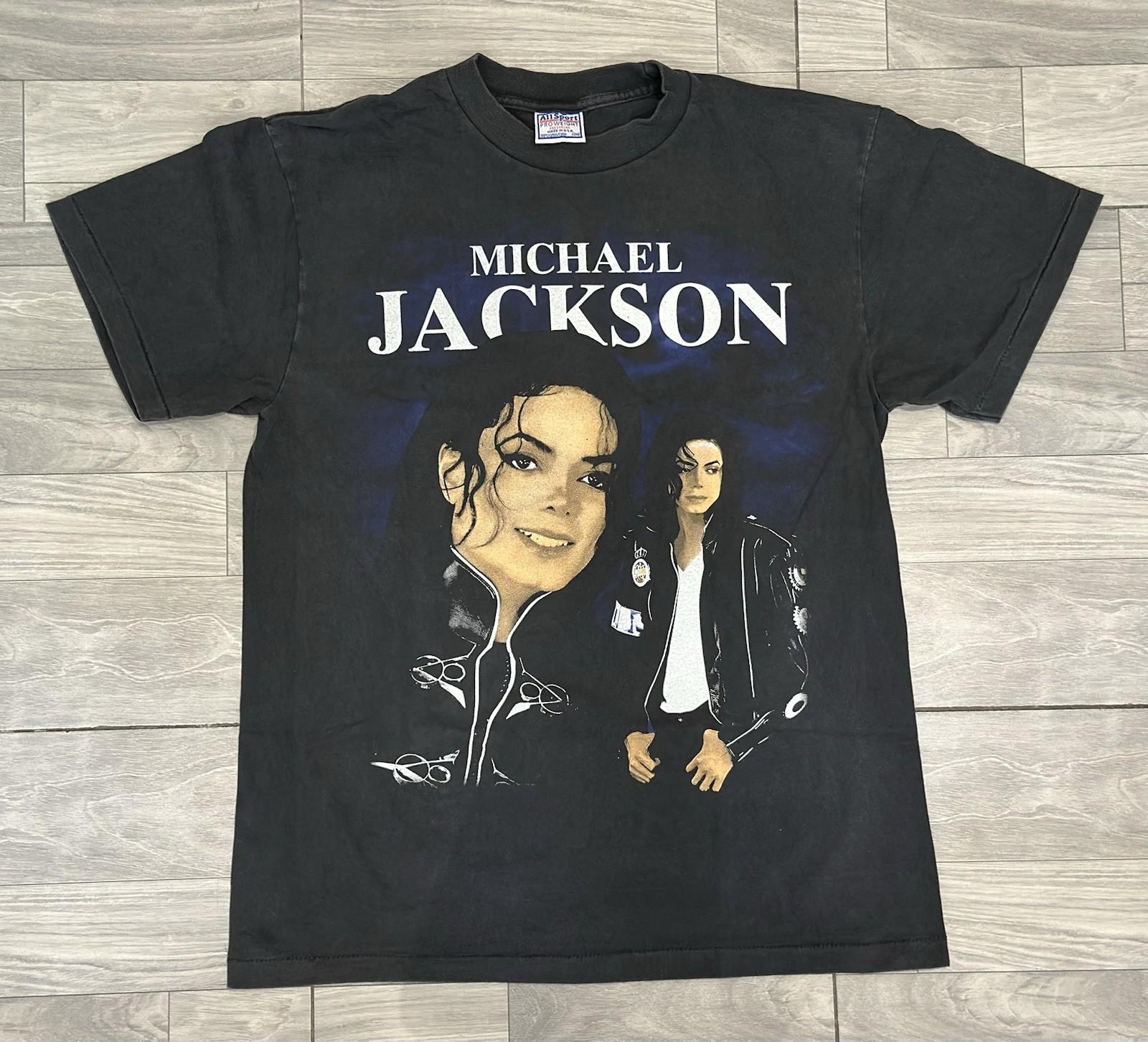 MICHAEL JACKSON vintage 1997 WORLD HISTORY TOUR t shirt Unisex T-Shirt XL
