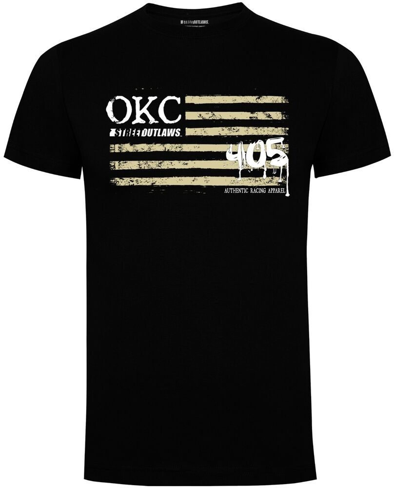 

Футболка унисекс Street Outlaws Farmtruck Big Chief Murder Nova Okc Flag
