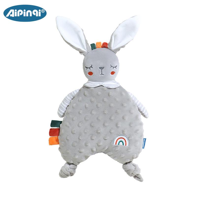 

Аипинци Помощь для сна для младенцев: Плюшевое одеяло-комфортер с точками и игрушка-кукла 40*22 cm