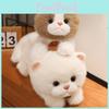 Lazy Cat Plush Toy With Pp Cotton Fill For Kids And Collectors