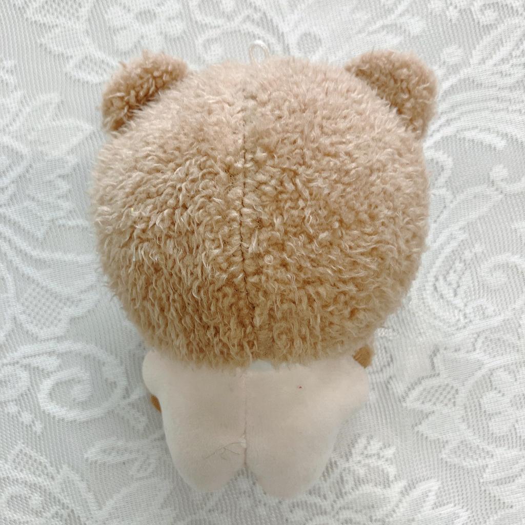 10cm Plush Kigurumi Cap, Cotton Doll Clothes, Bear, Brown, for Oshi-Nui (Pre-owned) by g.trigger