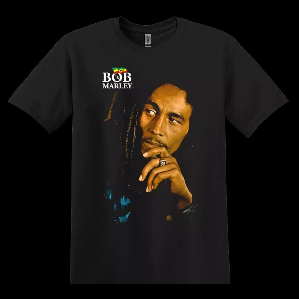 

Bob Marley Legend Reggae Band T-Shirt Black S-4XL Unisex T-Shirt XXXL