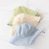 Summer Wide Brim Sun Hat Women's Foldable Travel Packable Bucket Hat Japanese UV Sunscreen Two Side Beach Hat Fisherman