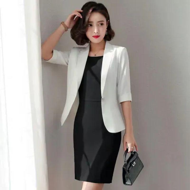 Brand Discount Store Mall Counter Withdraw from Cupboard Women Clothes Tail Clearance Professional Small Suit Set Women's Coat Dress