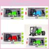 Childrens Garbage Truck Car Model Alloy Toy With Inertia Control Collectors For