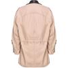 Pinko Color Block Drawstring Waist Jacket Women Jackets Beige Black 103002A1NH-CZ9