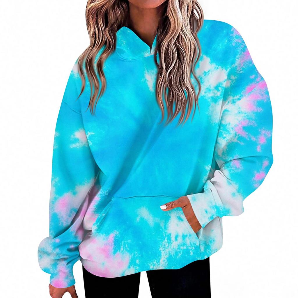 Women's Fashion Daily  Casual V-Neck Long Sleeve Printed Top