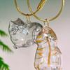 Cat Hair Storage Keyring Capsule Keychain DD-13283