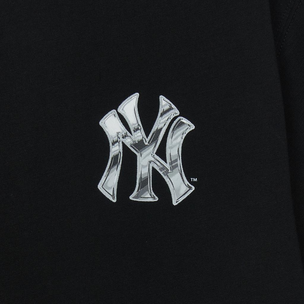 New MLB New York Yankees Basic Collection SS25 T Shirt Unisex Black 3ATSB6353-50BKS