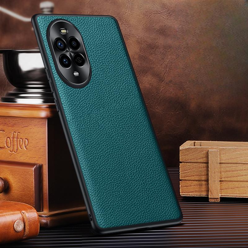 Suitable for Huawei Nova13pro Phone Case with Lychee Pattern, Full Package Anti-drop 11ultra Leather Case for Nova12