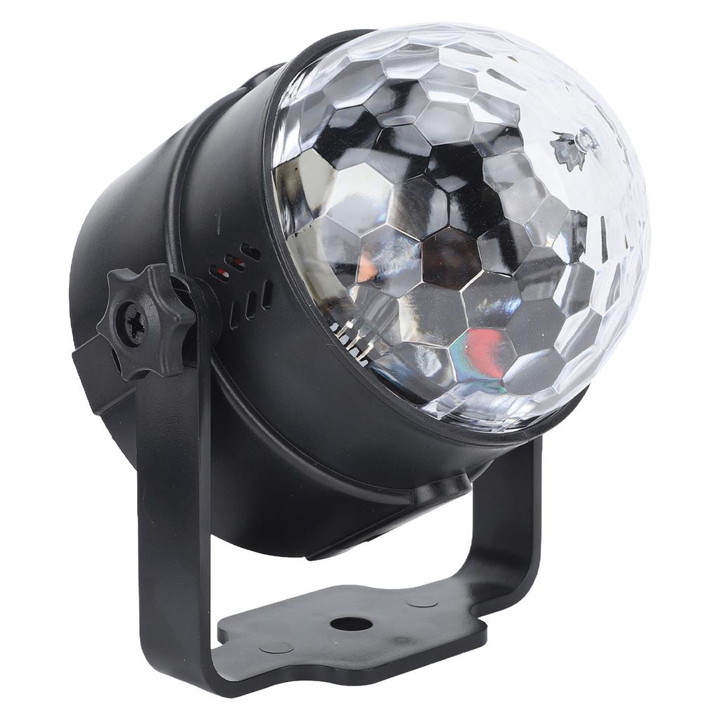 LED Party Light with Remote Control RGB Color Rotating Ball Lamp for KTV Dance Stage Decoration 100‑