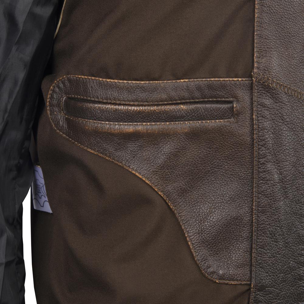 1930 Vintage Yellow Brown Genuine Cow Men Leather Jacket Men's Coat Biker Jacket Slim Fit Spring Autumn