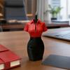 OL Woman Bust Pen Holder 3D Printed Desk Organizer Creative Flower Vase Decor