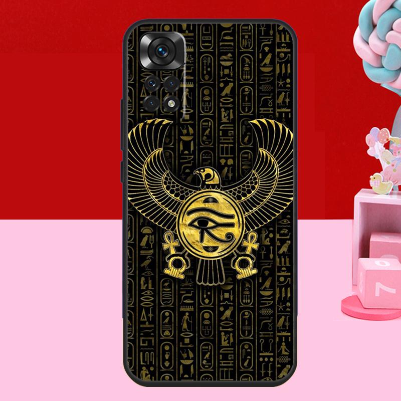 Egyptian Eye Of Horus Case For Xiaomi Redmi Note 11 12 13 14 Pro 9 10 Pro 11S 12S Redmi 14C 10C 12C 13C Soft Cover