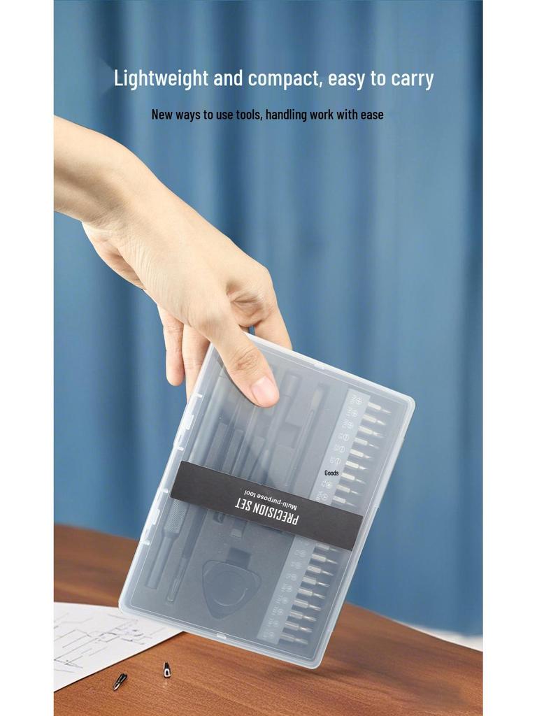 29-in-1 Präzisionsschraubendreher-Set für Handys, Brillen, Uhren und Laptops