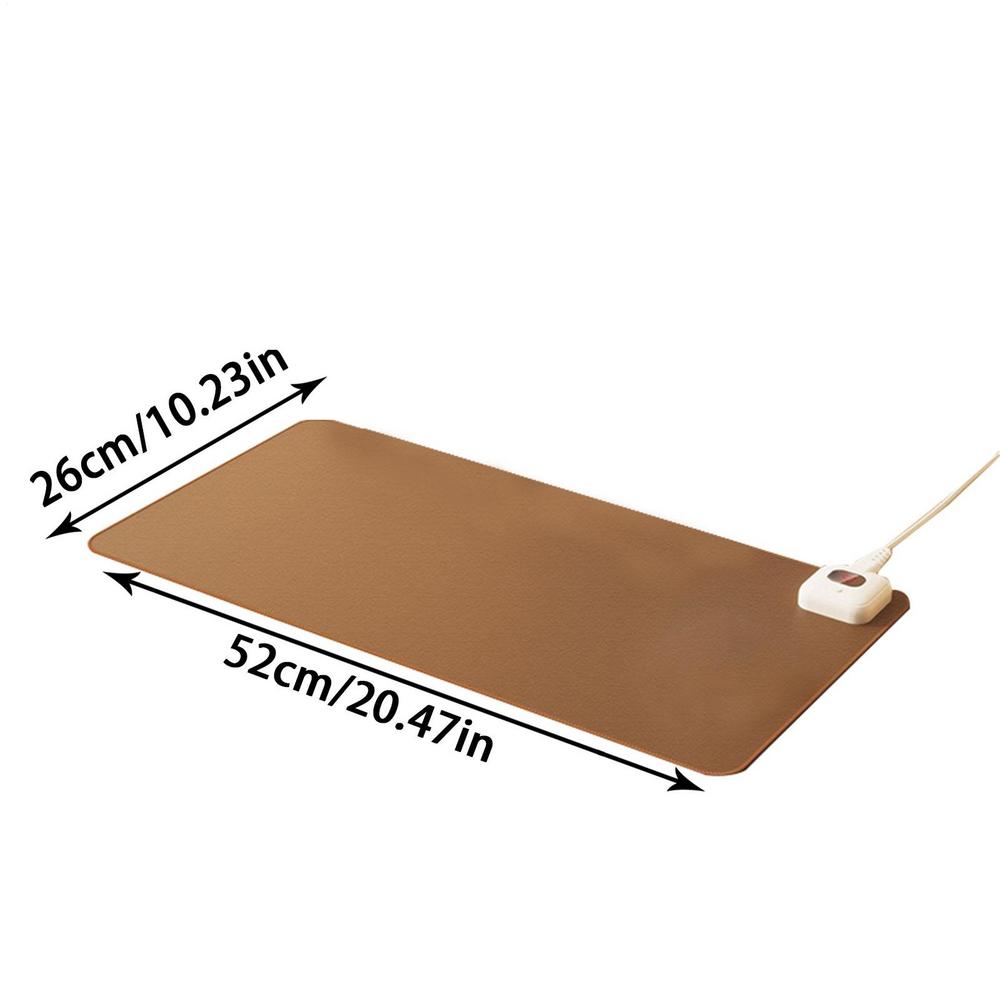 Heated Desk Pad Extra Large Mouse Pad Safe Extended Mouse Mat Comprehensive Heating Desk Writing Pad Mouse Mat for Computer