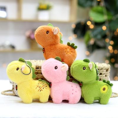 Kreativer Frucht-Pony-Anhänger Plüschtier Puppen Herzerwärmendes Kleines Hängeornament Schlüsselanhänger Puppe