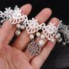 Kawaii Pendant Flower Pearl Sweet Children's Headdress Hairpin Dress Accessories Forehead Headchain
