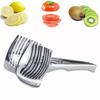 Reusable Handheld Lemon Slicer Fruit Cutter with Ergonomic Handle Vegetable Slicing Tool Multipurpose Citrus Tongs