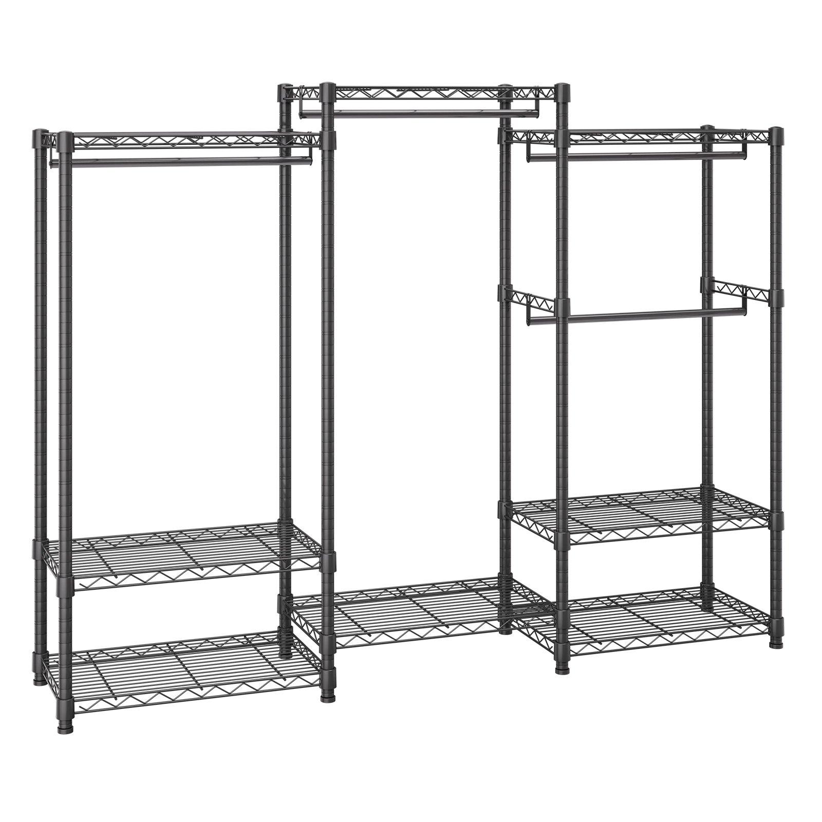 VEVOR Heavy Duty Clothes Rack, Rolling