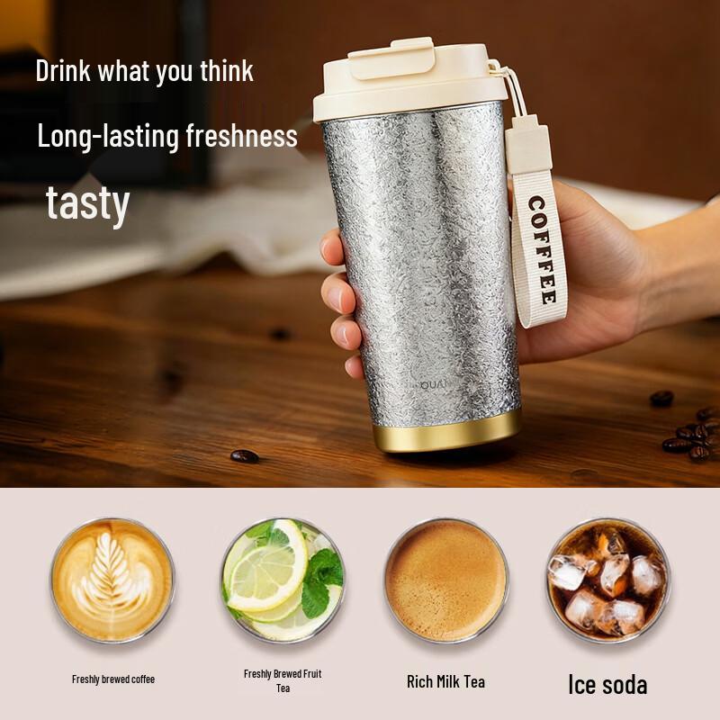 Quange Titanium Insulated Coffee Mug