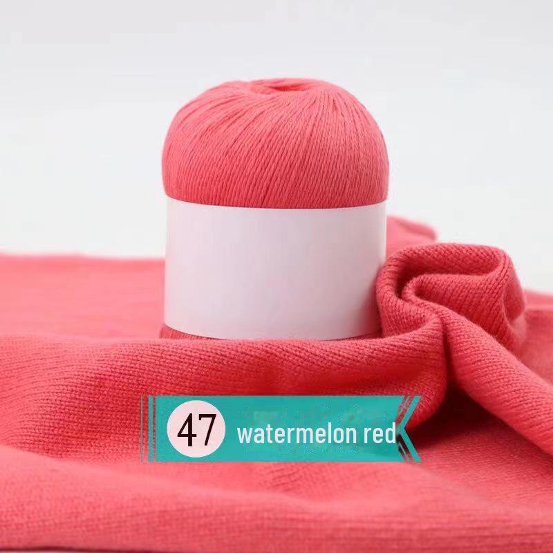 Hand-woven Cashmere Yarn - 3 Ply Soft Wool for Sweaters - Spot Processed Ball of Yarn