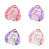 2025 Girls' Cartoon Sweatshirt - Spring/Autumn Round Neck Long Sleeve Top