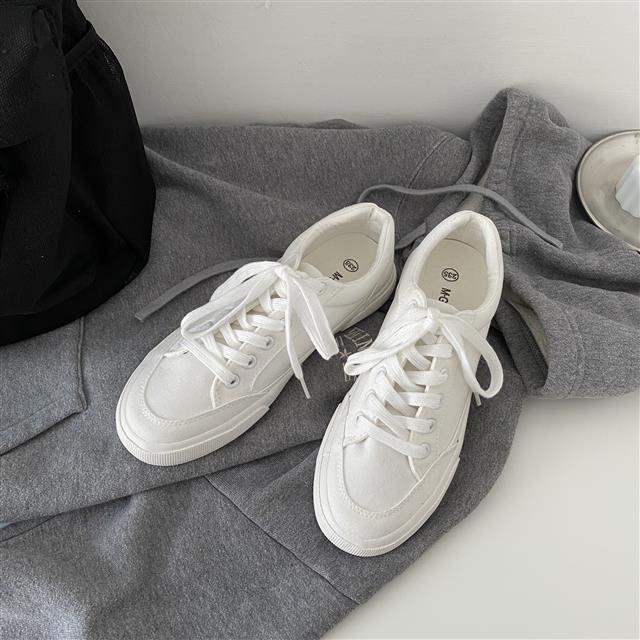 

Women s sports trendy shoes flat-soled student mesh shoes board shoes 40