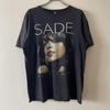Sade 2011 Tour Schwarzes Kurzarm Klassisches T-Shirt Geschenk T-Shirt Basic Nh17874