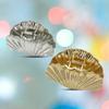 Elegant Alloy Hair Claw Clip Hairpins Decorative Hairpins Shell Shapes Hair Clip Accessories for Sophisticated Looks