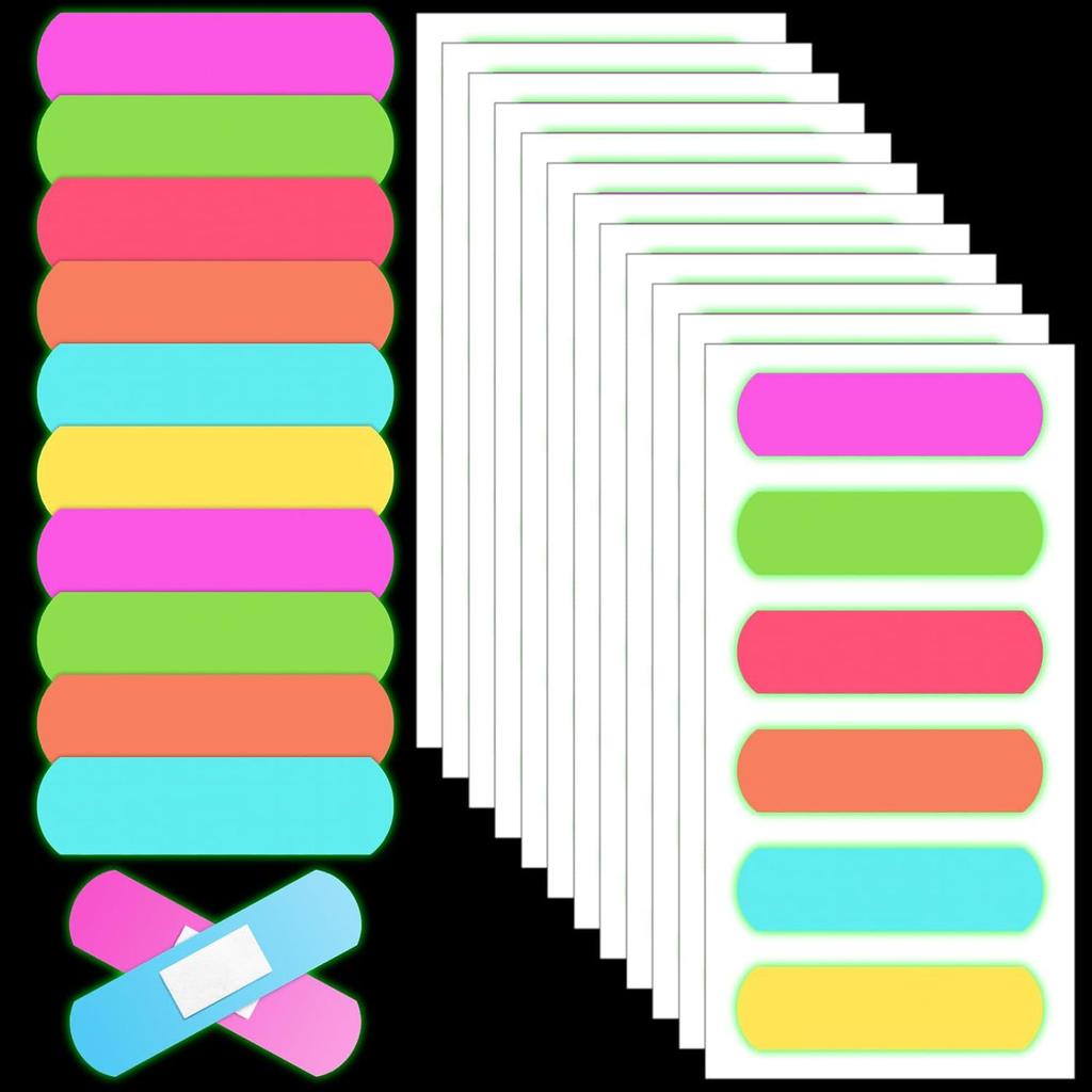 Multiple Styles PE Waterproof Breathable Cartoon BandAid for Children Cute Cartoon Sticky Color Elastic BandAid