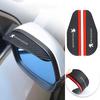 2PZ Sopracciglio Pioggia Specchietto Retrovisore Auto Fibra di Carbonio Per Peugeot 408 4008 308 3008 Rifter 5008 508 2008 208 RCZ 407 108 Accessori