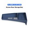 For BMW X3 G45 2025 Central Control Behind Screen Storage Box Center Console Car Silicone Rear Navigation Storage Tray Interior