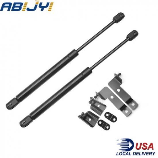 2Pcs Front Hood Gas Struts Bonnet Support Spring For Nissan Frontier Navara D40