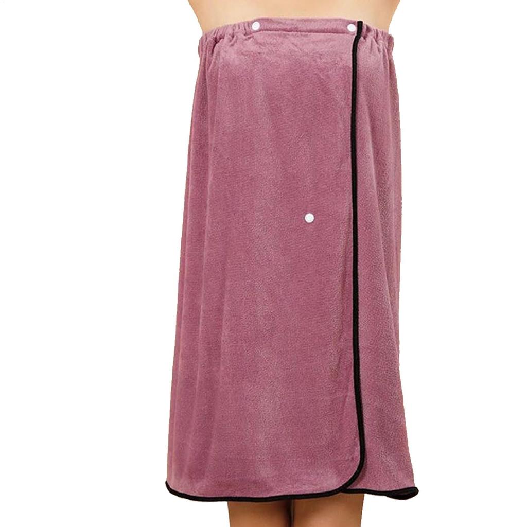 Wrap Towel Robe For Women 53X31 Inch Thickened Soft Bath Skirt Towel Wrap For Women For Ladies Girls Teens Adults Swimming Spa