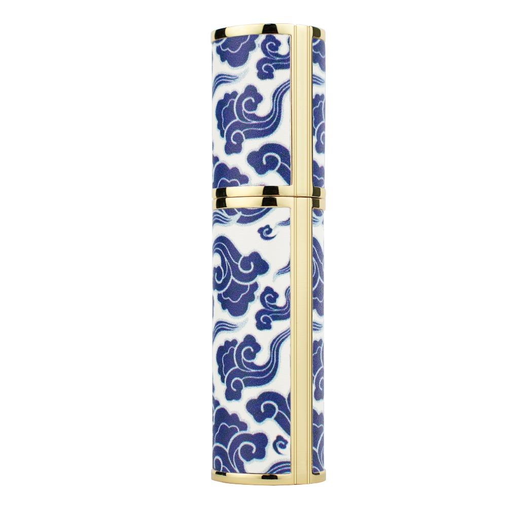 

Vintage Leather Mist Spray Bottle Tight Sealing Travel Fragrance Container Home Style 4